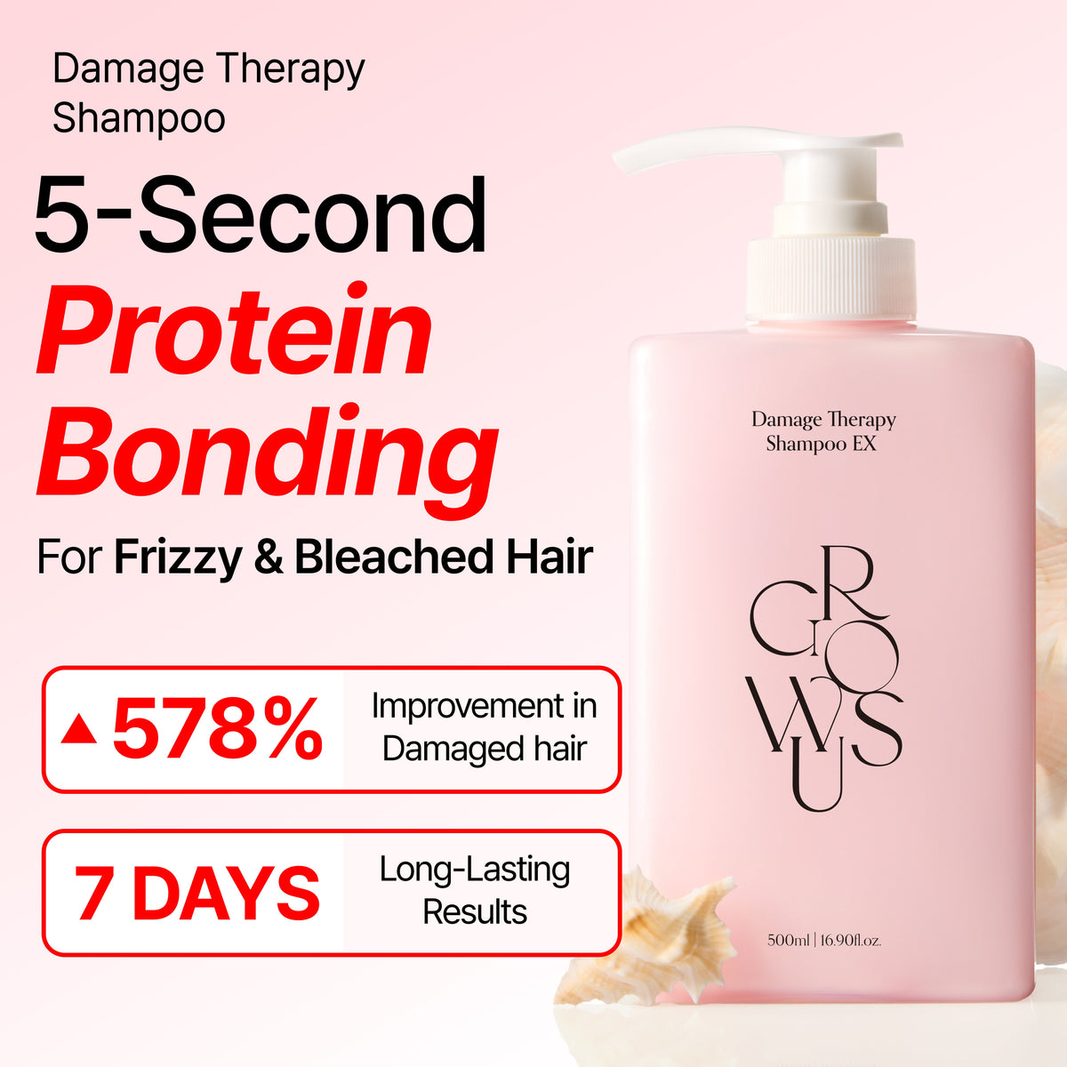 GROWUS Damage Therapy Shampoo EX