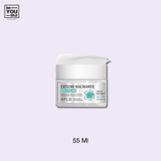 APLB EXOSOME NIACINAMIDE EX CREAM bottle on the light purple background