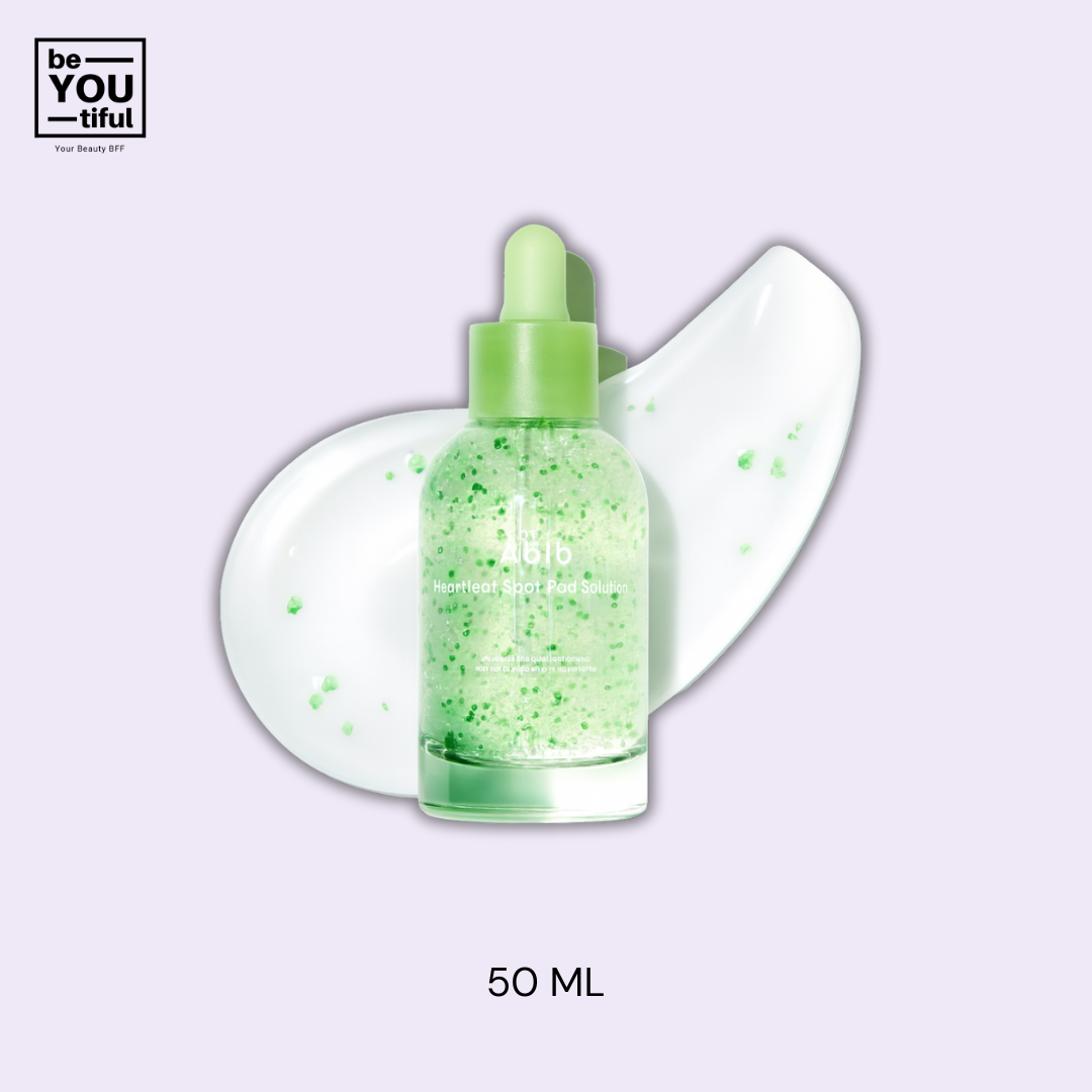 Abib Teca Capsule Serum Calming Drop 50ml bottle on light purple background