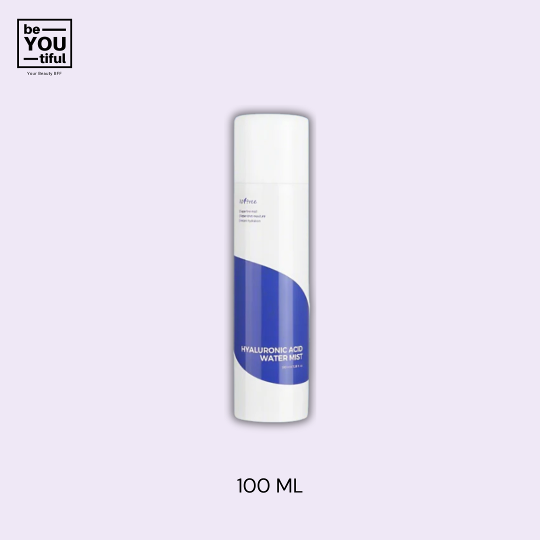 Isntree Hyaluronic Acid Water Mist  100ml bottle on light purple background