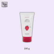 Vege Garden Cleansing Foam Wild Berry Tube  230 g on light purple background
