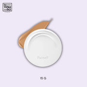 Parnell Cicamanu Serum Cushion 30W Gold Beige Case on light purple background