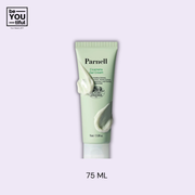 Parnell Gel Cream Tube 75ml on light purple background