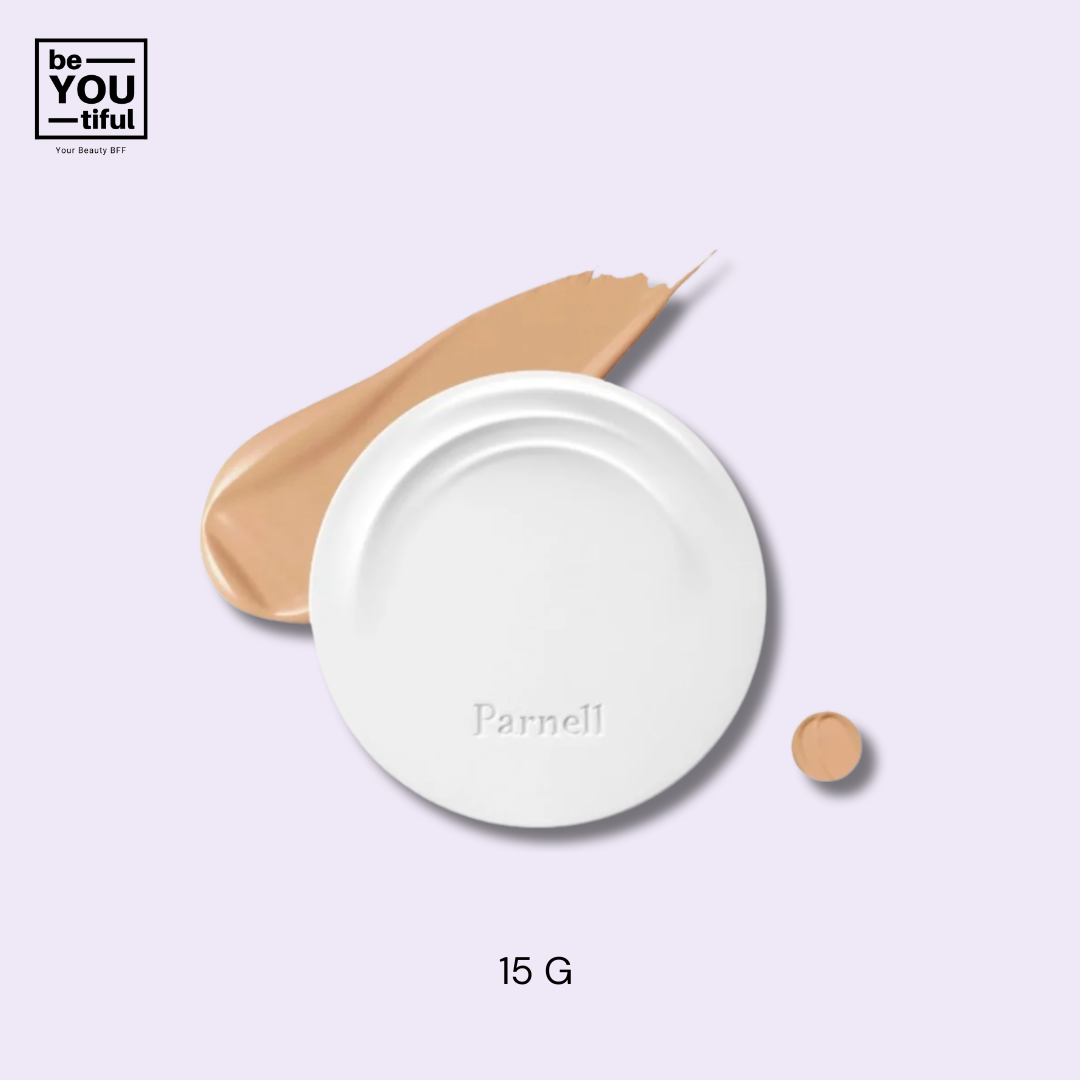 Parnell Cicamanu Serum Cushion 25N Ratan Case on light purple background