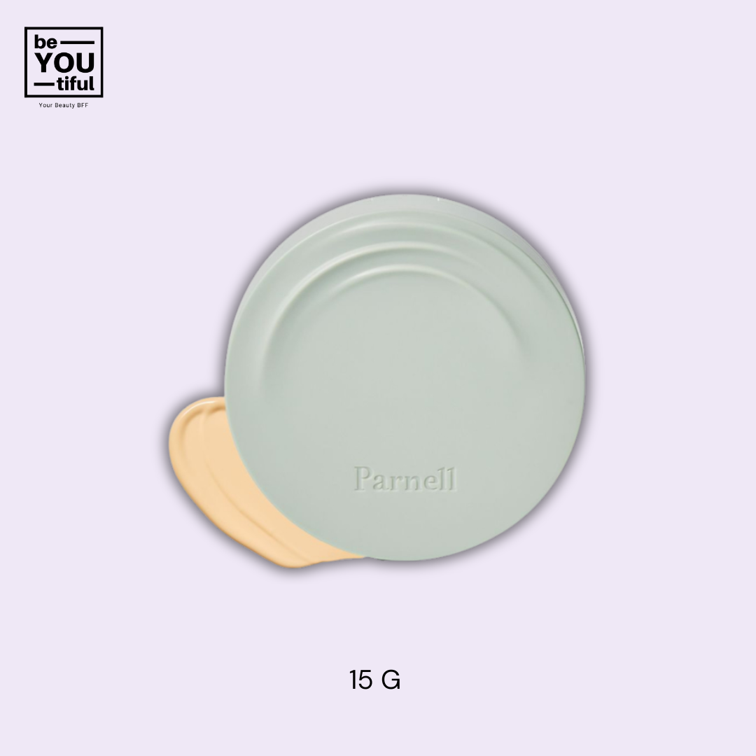 Parnell Cicamanu Serum Cushion In-Matte 23 Case on light purple background