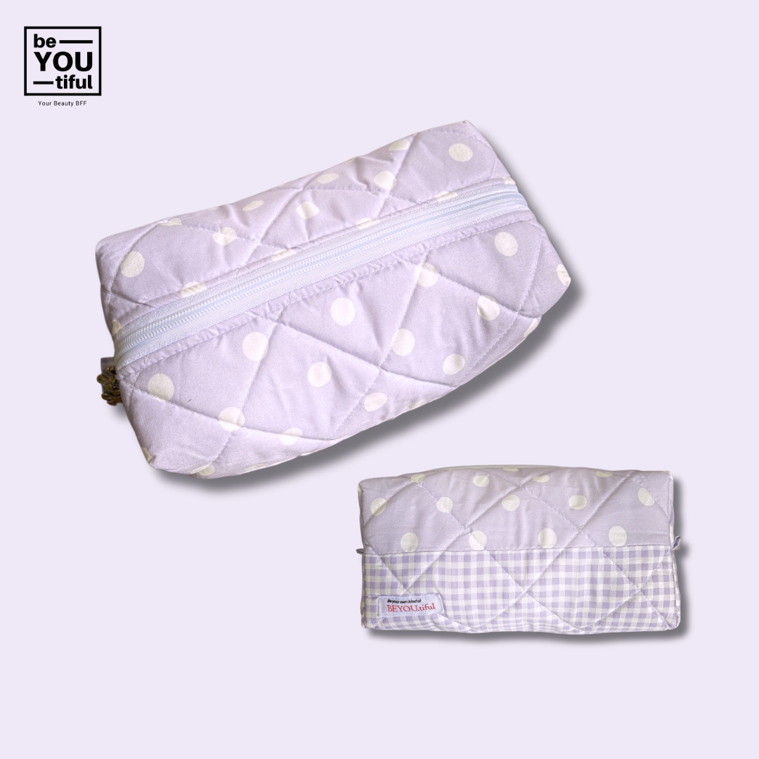 #MakeupPounch #EverythingInOnePlace #CarryYourEssentials #DailyMustHave