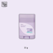 Isntree  Onion Fresh Light Sunstick 22G stick on light purple background