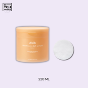 Abib Glutathiosome Dark Spot Pad Vita Touch 60Pads  bottle on light purple background